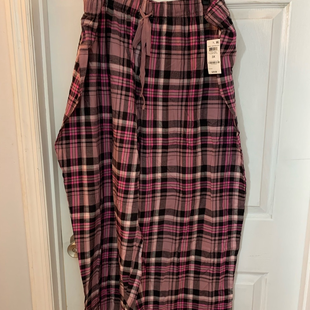 Jenni 3X NWT’s lounge pants (inseam 29”); x wide leg